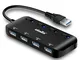 atolla Hub USB 3.0, 4 Porte Super Sottile sdoppiatore usb per Trasmissione Dati Alta veloc...