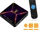 Android TV BOX，Super V Android 9.0 TV BOX 4GB RAM/32GB ROM RK3318 Quad-Core Supporto 2.4G...