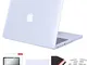 SE7ENLINE, modello Soft Touch, cover rigida per MacBook, colorata, opaca e gommata, con bo...