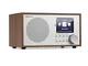 AUNA Silver Star - Radio Internet, Mini, DAB+/FM, WiFi, Bluetooth, USB, AUX-In, Line Out,...