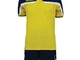 Givova KITC47, Kit America Unisex - Adulto, Giallo/Blu, S