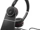 Jabra Evolve 75 MS Bluetooth Office Headset with ANC - Wireless - for PC, Laptop, Smartpho...