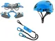 Kong - Set Completo da ferrata Casco Longe imbrago Arrampicata 2- tg. XL