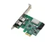 ADWITS PCIe da 1x a USB 3.1 Gen 1 Tipo A Porta x2 e 20 pin Porta x1 Scheda di espansione c...