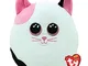 TY - Morbido Peluche Cuscino, Squish a Boos, Gatto, Bianco e Nero, Muffin, Gattino con Occ...