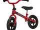 Chicco Red Bullet Bicicletta Bambini Senza Pedali 2-5 Anni, Bici Senza Pedali Balance Bike...