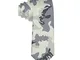 Cravatta da uomo gentiluomo con etichetta floreale stampata 'S' da uomo con stampa 3D mime...