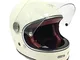 Casco in Fibra di Vetro Viper F656 Nuovi Casco Integrale Moto Vintage Stile Classico Full...