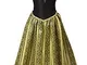 ELSA & ANNA® Ragazze Principessa Abiti Partito Vestito Costume IT-FBA-ANNA1 (IT-ANNA1, 4-5...