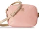 Tommy Hilfiger Borsa a Tracolla Donna Poppy Crossover Piccola, Rosa (Soothing Pink), Tagli...