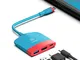 HAGIBIS Compatibile con switch, mackbook, ipad pro, note 9 S9 e altro. Dock station USB Ty...