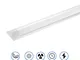 Plafoniera LED 120cm, Sararoom 40w LED Tubo Luce Soffitto Slim 4800 Lumen Plafoniera Led U...