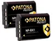 PATONA Protect V1 (2x) Batteria NP-BX1 - compatibile con Sony Vlog ZV-1 DSC HX90 HX95 HX99...