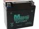 BATTERIA MOTORPARTS MINARELLI YTZ7S-BS 12V 6AH COMPATIBILE CON HONDA SH 125 A I ABS 125 20...