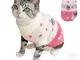 Hillylolly Maglioni per Gatti Vestiti per Gatti Invernali, Maglione per Animali Domestici,...