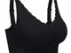 iClosam Reggiseno Senza Ferretto, Reggiseno Bra Donna Push up con Imbottito Rimovibili Ner...