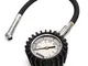 TIRETEK Flexi-Pro - Misuratore di pressione per pneumatici auto e moto, resistente, 60 psi