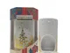 Yankee Candle Home Ispirazione Bruciatore a olio di cera più 4 luci da tè tema Natale oro...