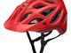 KED Trailon, Casco da Bicicletta Unisex Adulto, Colore: Rosso, M (52-58cm)