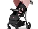 Kinderkraft Passeggino Leggero CRUISER LX, Pieghevole, Impermeabile, filtro UPF50+, Sospen...