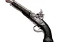 Widmann 3085P - Antica pistola da pirata, accessorio per costume, nera