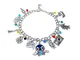 giulyscreations Bracciale Stitch Metallo Nichel Free Cartoni Animati Anime Ohana Means Fam...