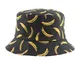 ZYNS Cappello da Pescatore Panama Bucket Hat Men Women Summer Bucket cap Banana Print Hat...