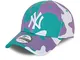 New Era York Yankees Camo Pack Turquoise 9Forty Adjustable cap - One-Size, Blau