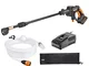 Worx WG629E.10 - Idropulitrice ad alta pressione a batteria, 20 V, con caricatore rapido