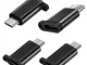 Olakin Adattatore USB C a Micro USB [4 Pack], Adattatore Trasferimento Dati per Huawei P S...