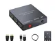 LiNKFOR 1080P 3x1 Switch HDMI + Estrattore Audio PIP con 1m Cavo HDMI e Cavo USB 3 Porte E...