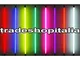 TradeShopOISEART - Tubo Neon LED COLORATO T8 60/120/150 CM 9W/18W22W Verde Rosso Blu Senza...