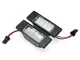 GZLMMY - Luci a LED per targa per Qashqai X-Trail Juke Primera P12 Pathfinder R51-2pcs Nes...