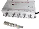 AMPLIFICATORE SEGNALE TV SPLITTER 4 CANALI