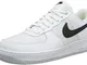 Nike Air Force 1 '07 LV8 1FA19, Scarpe da Basket Uomo, Bianco (White/Black/Pure Platinum 1...