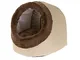Ferplast Casetta gatti cuscino double face lavabile IMPERIAL tre misure , 35 x 38 x h 35 c...
