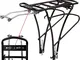 M-Wave - Portapacchi Universale da Bici One-4-All, Colore: Nero