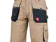 Urgent URG-C 48 Berfus - Pantaloni estivi da lavoro, colore: cachi/nero