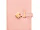 Lirener Notebook Diario Segreto con Chiave e Lucchetto a Forma di Cuore, taccuino per Raga...