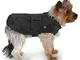 CROCI, MONTREAL, Cappotto per cani, Mantello invernale, Giacca impermeabile, Taglia 65 cm,...