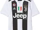 adidas Juve H JSY Y, Maglia Gara Home 2018/2019 Cristiano Ronaldo, Bambino, Bianco (Bianco...