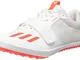 adidas Jumpstar, Scarpe da Atletica Leggera Uomo, Bianco (Ftwbla/Rojsol), 46/47 EU