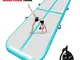 Tappetino per Ginnastica Gonfiabile 10cm Alto 3M Allenamento Air Track Tumbling Mat Ginnas...