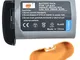 DSTE® 10.8V 3350mAh LP-E4N(LP-E19) LI-ION Batteria Sostituzione Compatibile per Canon EOS-...