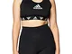 adidas Drst Ask P Bos Reggiseno Sportivo, Donna, Black/White, XS