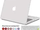 TECOOL Custodia MacBook PRO 15 Pollici Retina, Plastica Case Dura Cover Rigida Copertina c...