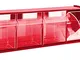 Cassettiera Mobil Plastic Modello 'Madia 4' - 4 Cassetti - Rosso