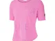 Nike Maglietta SS Air rosa da donna, Rosa, XS