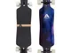 Longboard Apollo Nebula Special Edition Tavola Completa con Cuscinetti a Sfera ABEC High S...