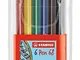 Pennarello Premium - STABILO Pen 68 - Astuccio da 6 - Colori assortiti